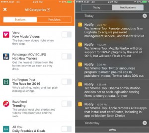 Notify es la aplicación que utiliza Facebook para recibir alertas de noticias el tiempo real 