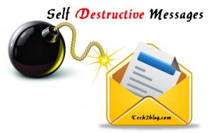 mensajes autodestructivos