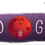 Encuentran  agua en marte y Google celebra este hallazgo con un Doodle