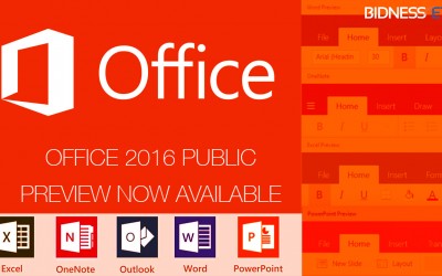A partir del 22 de septiembre office 2016 estará disponible para Windows