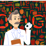 Google recuerda con un Doodle a Wilbur Scoville creador de una escala para medir el picor de los chiles