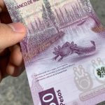 Este es el billete mexicano de $50 pesos con figura del Ajolote. Lo han ofertado hasta en 2 millones